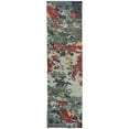 thumbnail image 1 of Oriental Weavers Evolution Area Rug 8036C Contemporary Blue Shaded Faded 2' 6" x 12' Rectangle, 1 of 2