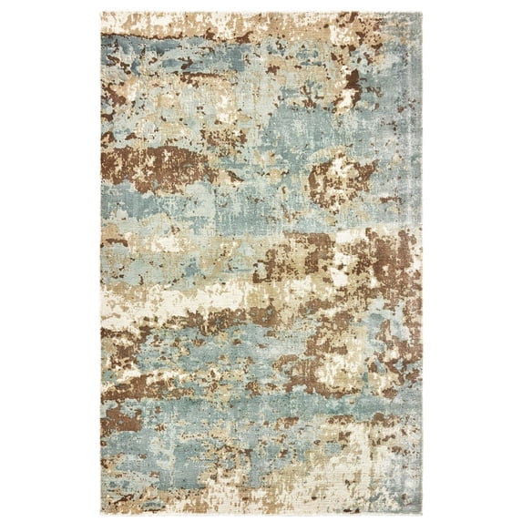 Oriental Weavers Formations Area Rug 70001 Blue Faded Vintage 9' x 12' Rectangle