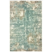 Oriental Weavers Formations Area Rug 70005 Blue Distressed Worn 2' 6" x 10' Rectangle