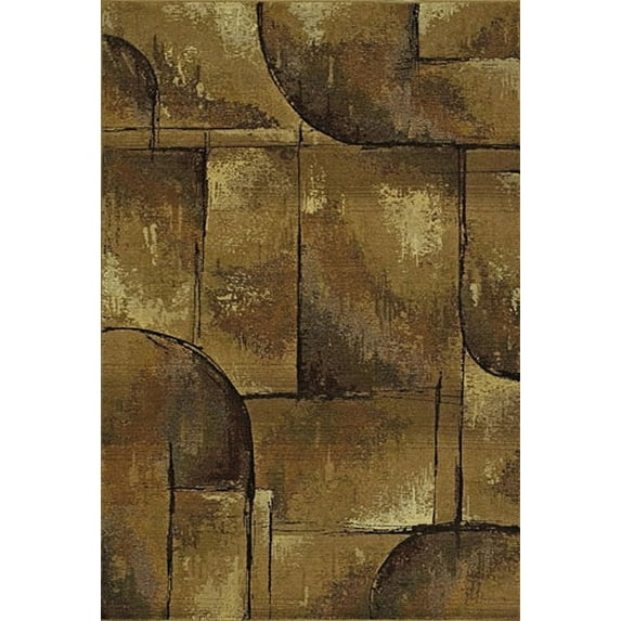Sphinx Genesis Area Rug 8025X Beige Shapes Geometric 2' 3" x 7' 6" Rectangle
