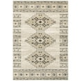 thumbnail image 1 of Oriental Weavers Georgia Area Rug 643A0 Casual Ivory Rings Petals 1' 10" x 7' 6" Rectangle, 1 of 2