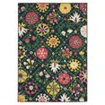 thumbnail image 1 of Oriental Weavers Havana Indoor/Outdoor Rug - HAV09 - 5'3" x 7'3" - in Navy/ Multi - Vintage Bohemian Style, Water, Stain and Fade Resistant, Hose Clean, Patio, Outdoor Living Area Rug, 1 of 3