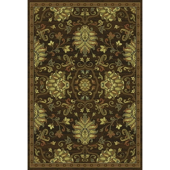 Oriental Weavers Hudson Area Rug 042G1 Brown European Scrolls 1' 10" x 3' 3" Rectangle