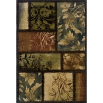 Oriental Weavers Hudson Area Rug 1699G Brown Geometric Squares