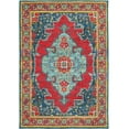 thumbnail image 1 of Oriental Weavers Joli 1331S Blue/ Red Rectangle Indoor Area Rug, 1 of 2