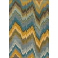 thumbnail image 1 of Sphinx Kaleidoscope Area Rug 8020G Yellow Washed Stripes, 1 of 5