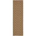 thumbnail image 1 of Oriental Weavers Karavia Indoor/Outdoor Rug - 1330X - 2'3" x 7'6" - in Tan/ Light Tan - Classic Casual Style, Water, Stain and Fade Resistant, Hose Clean, Patio, Outdoor Living Area Rug, 1 of 4