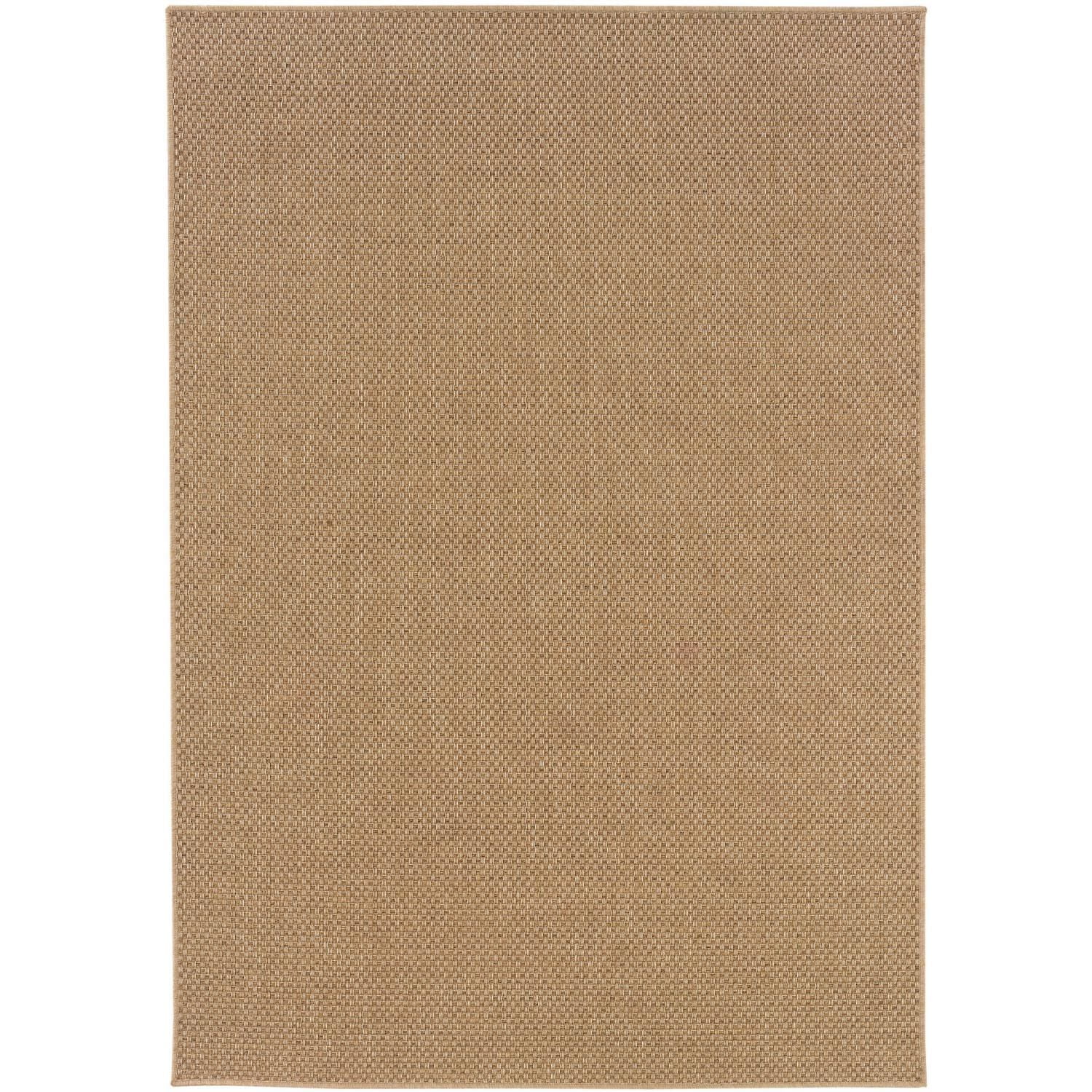 Sphinx Karavia Indoor Outdoor Area Rug 2160X Sand Solid Woven 5 3 X 7 sphinx-karavia-indoor-outdoor-area-rug-2160x-sand-solid-woven-5-3-x-7