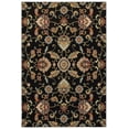 thumbnail image 1 of Oriental Weavers Kashan Area Rug 9946K Black Scrolls Borderless 7' 10" x 10' 10" Rectangle, 1 of 4