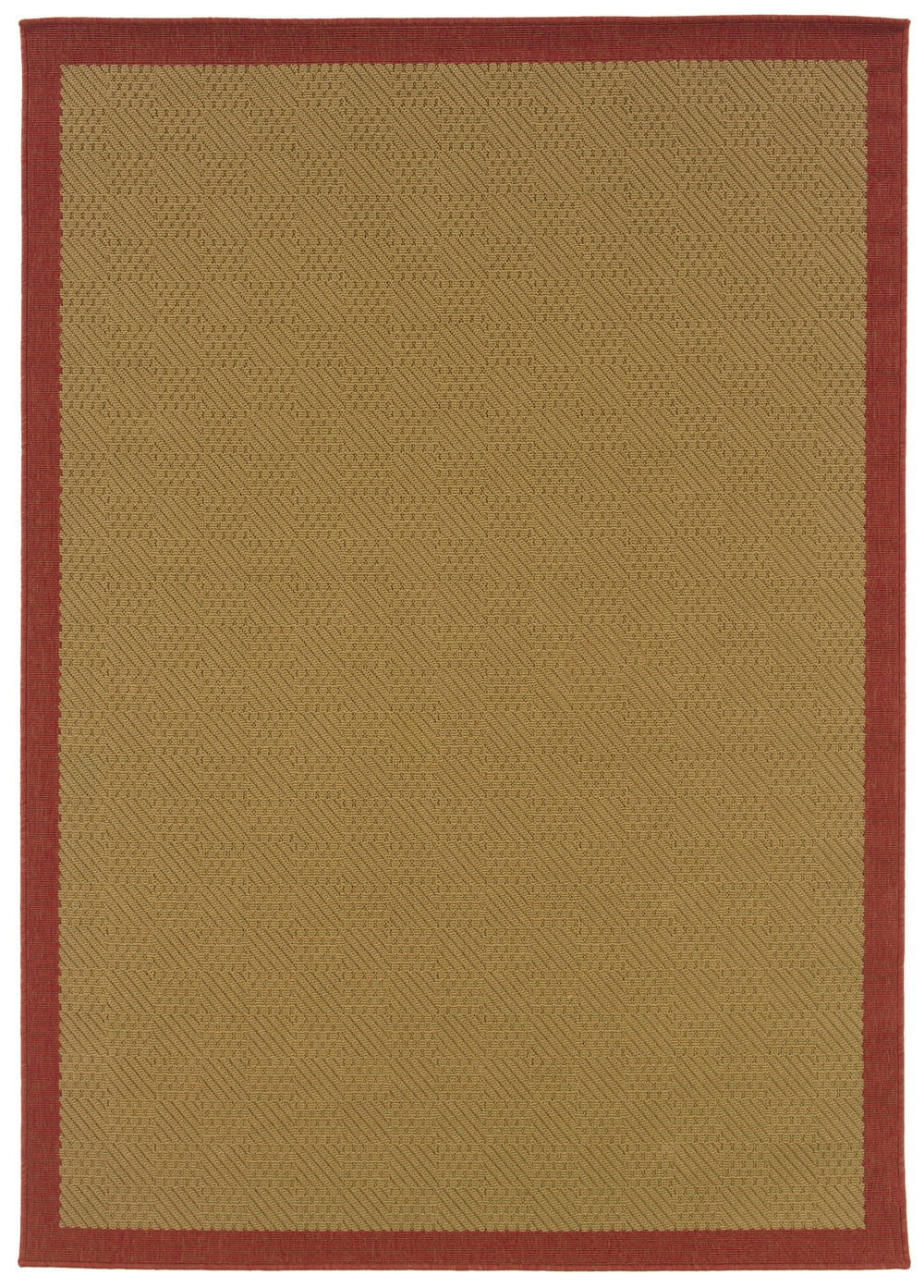 Casual Elegance Red Synthetic 2'3" x 7'6" Easy-Care Runner Rug
