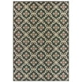 thumbnail image 1 of Oriental Weavers Latitude Area Rug 1904K Outdoor Grey Scrolls Petals, 1 of 2