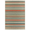 thumbnail image 1 of Oriental Weavers Latitude Area Rug 602W3 Outdoor Gray Banded Rows, 1 of 2