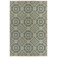 thumbnail image 1 of Oriental Weavers Latitude Area Rug 609X3 Outdoor Gray Circles Rings, 1 of 2