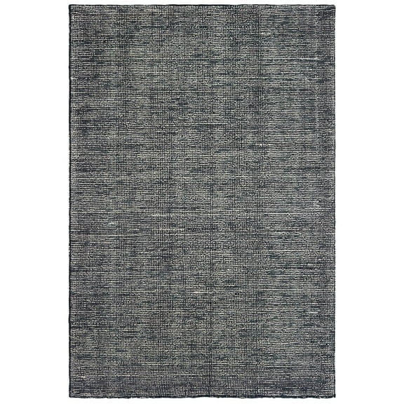 Oriental weavers Lucent Area Rug 45904 Charcoal Rows Banded 5' x 8' Rectangle