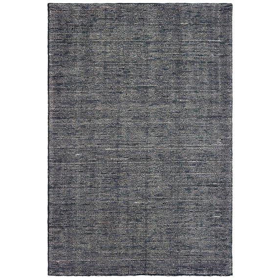 Oriental weavers Lucent Area Rug 45904 Charcoal Rows Banded 5' x 8' Rectangle