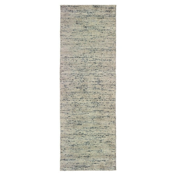 Oriental weavers Lucent Area Rug 45905 Stone Solid Digital 2' 6" x 8' Rectangle