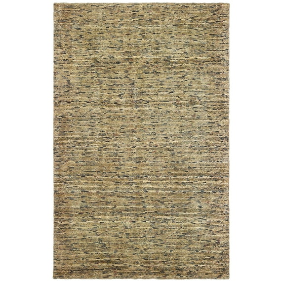 Oriental weavers Lucent Area Rug 45906 Gold Banded Digital 5' x 8' Rectangle