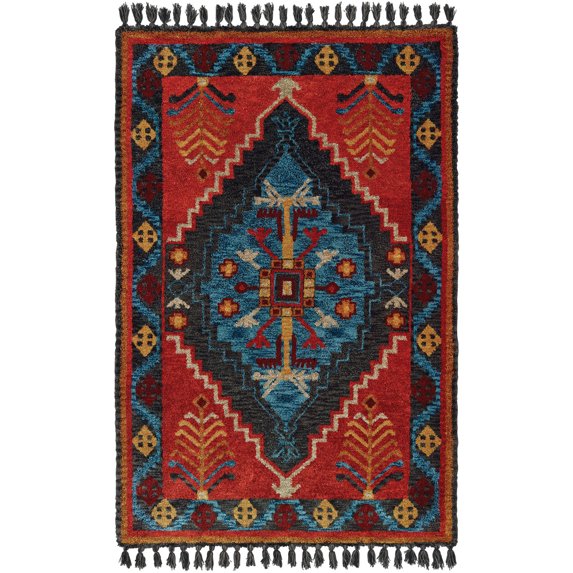 Sphinx Madison Area Rug 61403 Casual Rust Vibrant Saturated