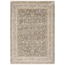 Oriental Weavers Maharaja Area Rug 040M1 Traditional Beige Faded Scrolls 2' 3" x 7' 6" Rectangle