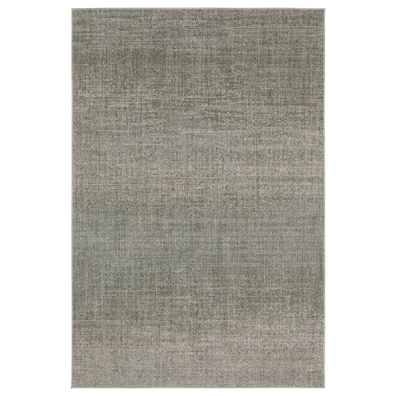 Oriental Weavers Mallory MAL01 - Machine Woven Indoor Area Rug - 3'3" x 5' - in Grey/ Blue - Contemporary Style,Entryway, Bedroom, Bathroom Rug