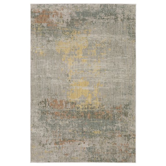 Oriental Weavers Mallory Area Rug - MAL05-2'3" x 7'6" - in Grey/Multi - Contemporary Style, Stain Resistant, Family and Pet Friendly, Entryway, Hallway Runner Rug