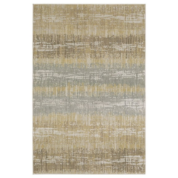 Oriental Weavers Contemporary Rug 6' 7" X  9' 6" Size in Gold/ Brown Color