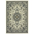 thumbnail image 1 of Oriental Weavers Marina Area Rug 1248W Outdoor Ivory Scrolls Petals, 1 of 5