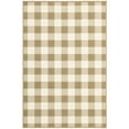 thumbnail image 1 of Oriental Weavers Marina Area Rug 2598I Outdoor Tan Crosshatch Plaid 2' 3" x 7' 6" Rectangle, 1 of 2