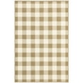 thumbnail image 1 of Oriental Weavers Marina Area Rug 2598I Outdoor Tan Crosshatch Plaid 6' 7" x 9' 6" Rectangle, 1 of 3