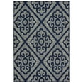 thumbnail image 1 of Oriental Weavers Marina Area Rug 3804B Navy Dotted Circles 5' 3" x 7' 6" Rectangle, 1 of 3