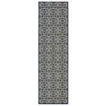 thumbnail image 1 of Oriental Weavers Marina Area Rug 5927B Ivory Angled Curves 2' 3" x 7' 6" Rectangle, 1 of 2