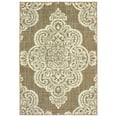 thumbnail image 1 of Oriental Weavers Marina Area Rug 5929J Tan Scrolls Ornamental 7' 10" x 7' 10" Round, 1 of 5