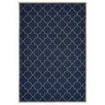 thumbnail image 1 of Oriental Weavers Marina Area Rug 6025P Outdoor Navy Ogee Linked 2' 5" x 4' 5" Rectangle, 1 of 3