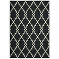 thumbnail image 1 of Oriental Weavers Marina Area Rug 7763K Black Diagonal Jagged 5' 3" x 7' 6" Rectangle, 1 of 3