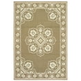 thumbnail image 1 of Oriental Weavers Marina Area Rug 7764J Outdoor Tan Scrolls Bulbs 2' 5" x 4' 5" Rectangle, 1 of 3