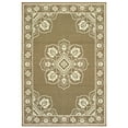 thumbnail image 1 of Oriental Weavers Marina Area Rug 7764J Outdoor Tan Scrolls Bulbs, 1 of 5