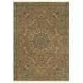 thumbnail image 1 of Oriental Weavers Masterpiece Area Rug 8022J Gold Bordered Rings 6' 7" x 9' 6" Rectangle, 1 of 3