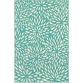 thumbnail image 1 of Oriental Weavers Meridian Area Rug 1506L Blue Leaves Petals 1' 10" x 2' 10" Rectangle, 1 of 2