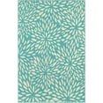thumbnail image 1 of Oriental Weavers Meridian Area Rug 1506L Blue Leaves Petals 5' 3" x 7' 6" Rectangle, 1 of 3