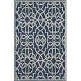 thumbnail image 1 of Oriental Weavers Meridian Area Rug 2205B Navy Curls Curves 2' 3" x 7' 6" Rectangle, 1 of 2
