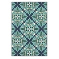 thumbnail image 1 of Oriental Weavers Meridian Area Rug 2206B Blue Diamond Curls 2' 3" x 7' 6" Rectangle, 1 of 2