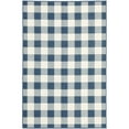 thumbnail image 1 of Oriental Weavers Meridian Area Rug 2598V Outdoor Blue Blocks Cubes 3' 7" x 5' 6" Rectangle, 1 of 2