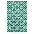 thumbnail image 1 of Oriental Weavers Meridian Area Rug 5868L Blue Circles Leaves 2' 3" x 7' 6" Rectangle, 1 of 2