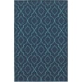 thumbnail image 1 of Oriental Weavers Meridian Area Rug 7541B Navy Waves Swirls 2' 3" x 7' 6" Rectangle, 1 of 2