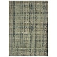 thumbnail image 1 of Sphinx Montage Area Rug 8020B Blue Lines Banded 3' 10" x  5' 5" Rectangle, 1 of 3