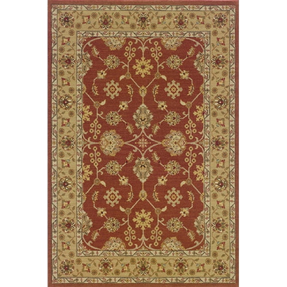 Sphinx Nadira Area Rug 137M2 Rust Persian Flowers