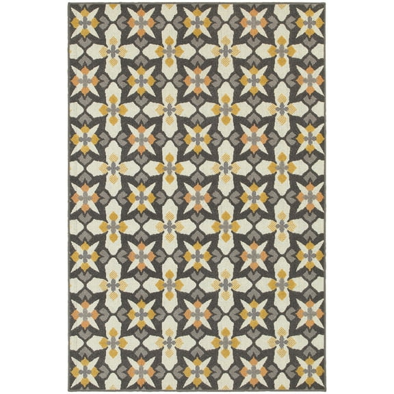 Sphinx New Hampton Area Rug Grey Boxes Blocks 9' 10" x 12' 10" Rectangle