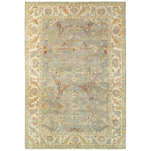 Oriental weavers Palace Area Rug 10305 Grey Petals Bulbs 6' x 9' Rectangle