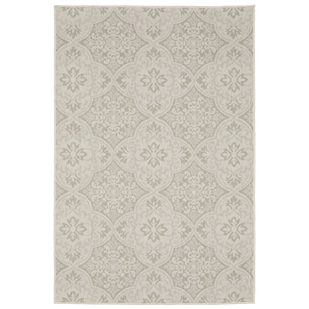 Sphinx Portofino Area Rug 2805W Outdoor Ivory Bulbs Loops 6' 7" x