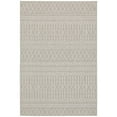 thumbnail image 1 of Oriental Weavers Portofino Area Rug 670H4 Outdoor Gray Rows Banded 6' 7" x 9' 2" Rectangle, 1 of 2